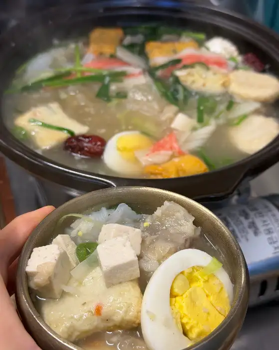 기본으로 제공되는 시원한 북엇국