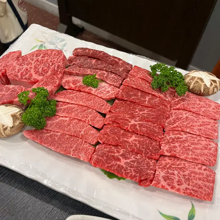 맛있게 구워진 꽃등심