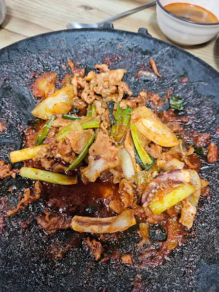 미속식당 철판 요리