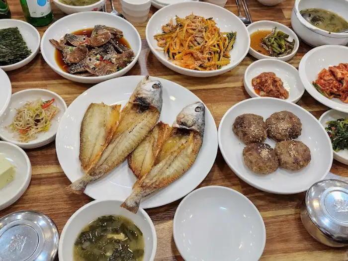 푸짐한 굴비 정식 한상차림