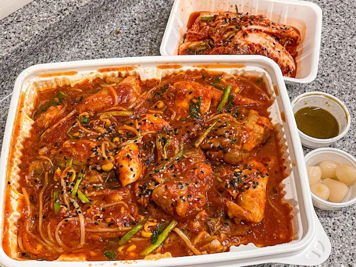 아구찜 클로즈업 사진