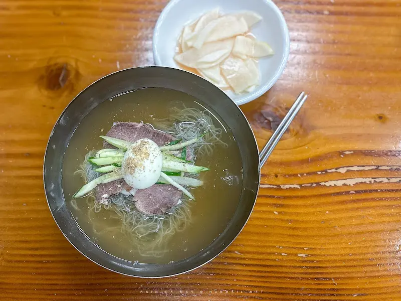 봉가면옥 물냉면 디테일