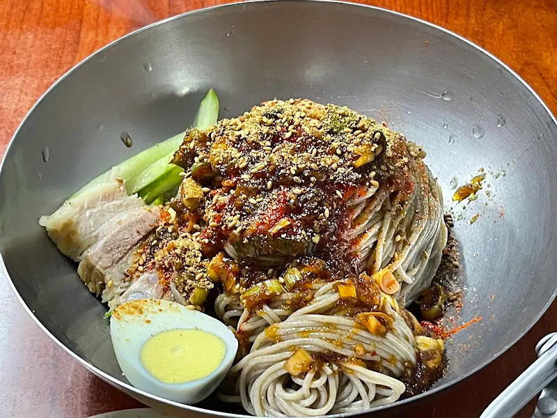 송원 막국수의 막국수 비주얼