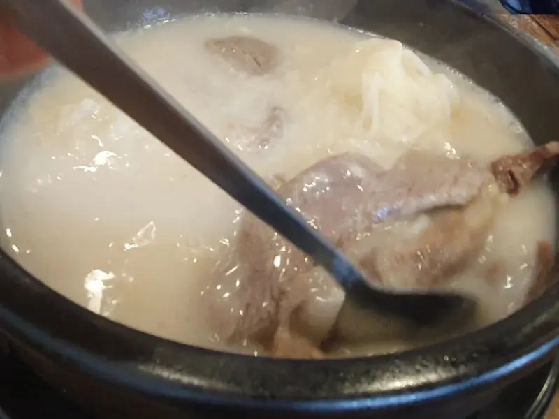 설렁탕 국물