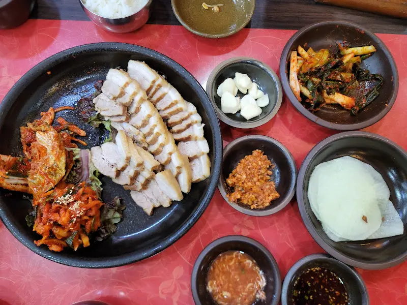 보쌈 한상 차림