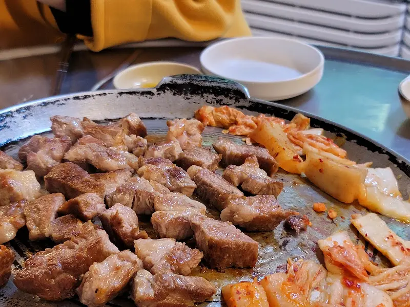 정가네 주먹고기 근접샷