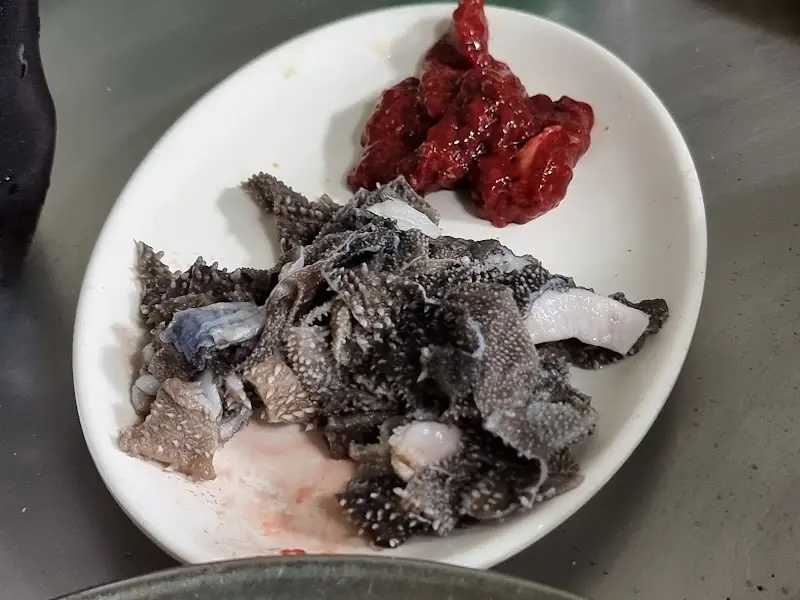 싱싱한 생간과 천엽