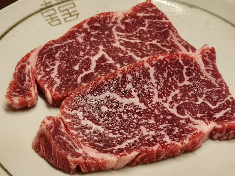 환상적인 비주얼의 육회