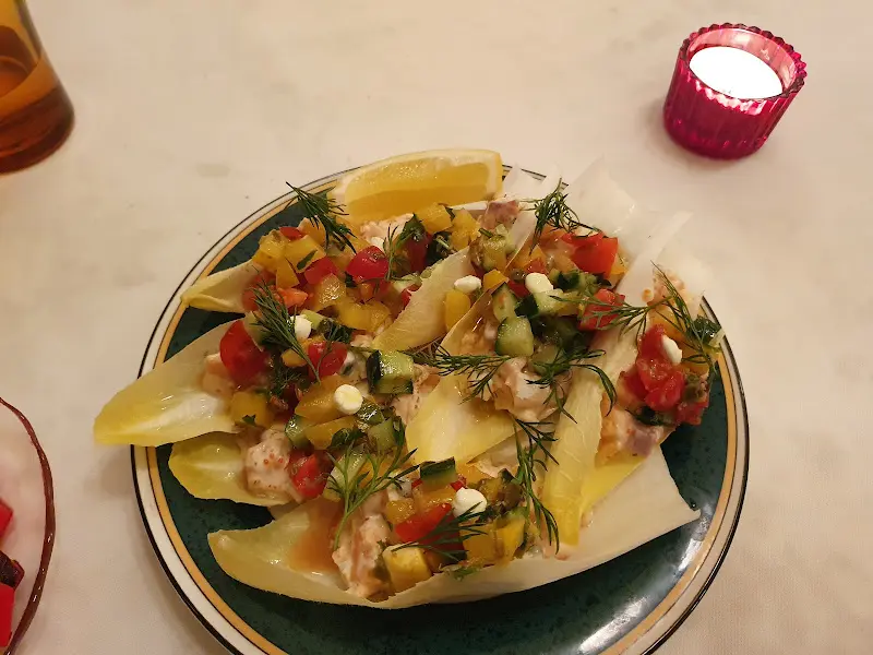 훈제연어 배추 요리