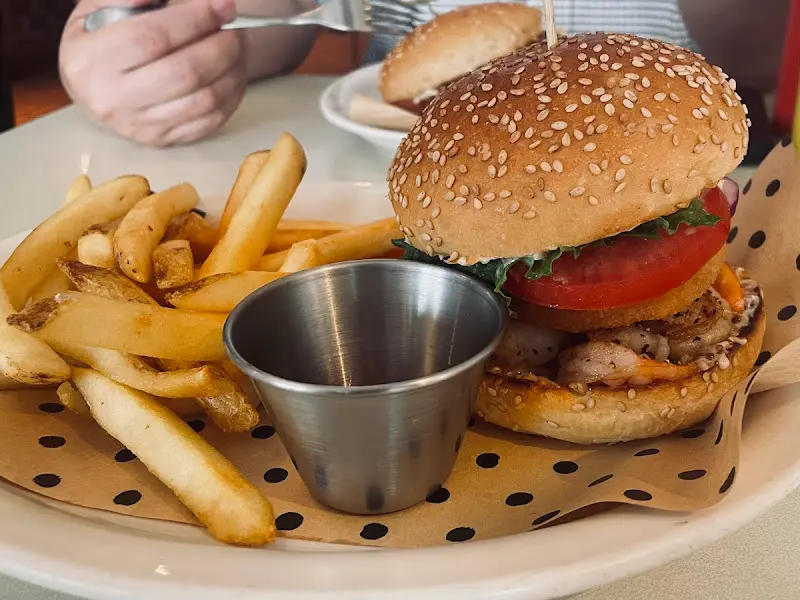 슈림프 버거 세트