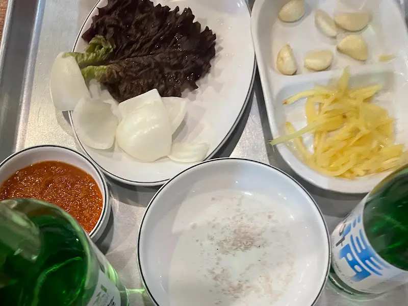 싱싱한 쌈 채소