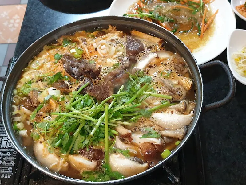 능이버섯전골 재료