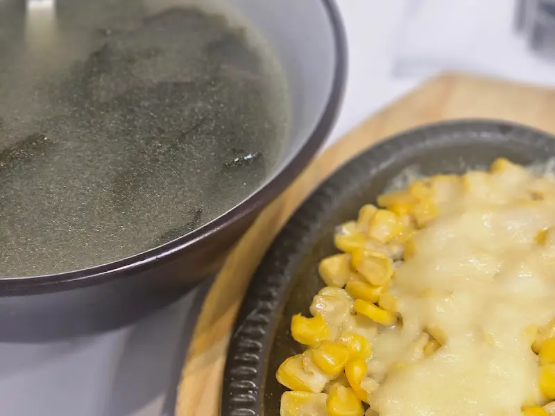 콘치즈와 미역국