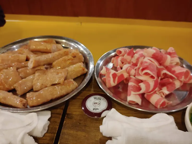 막창과 서비스 대패 삼겹살