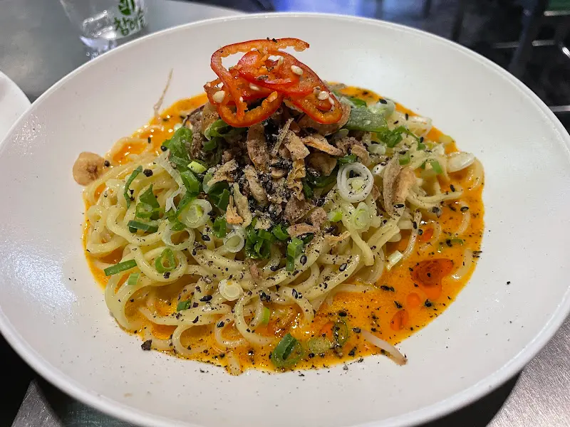 탄탄면 클로즈업