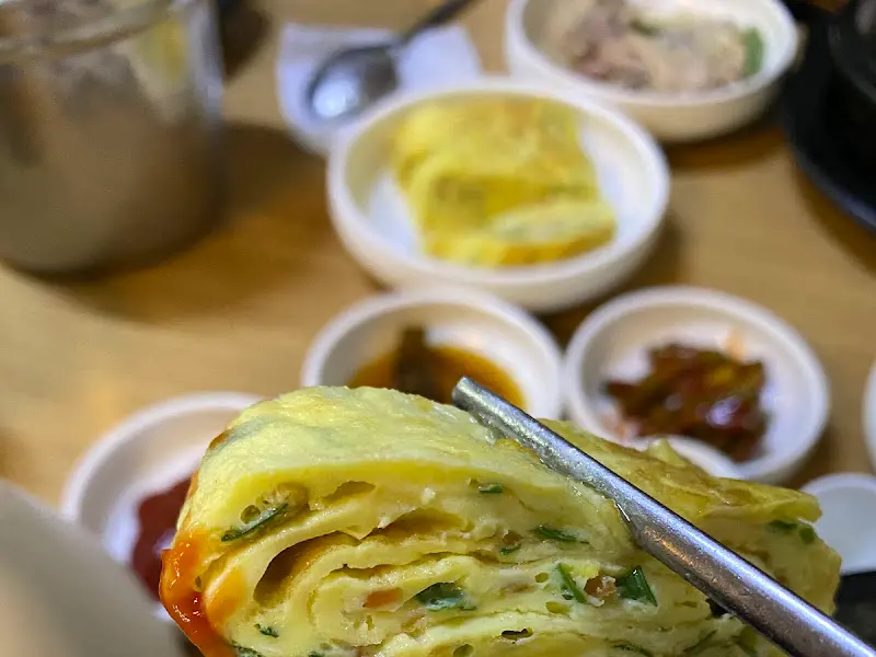 두툼한 계란말이