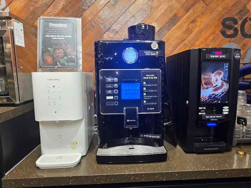 커피 머신의 모습
