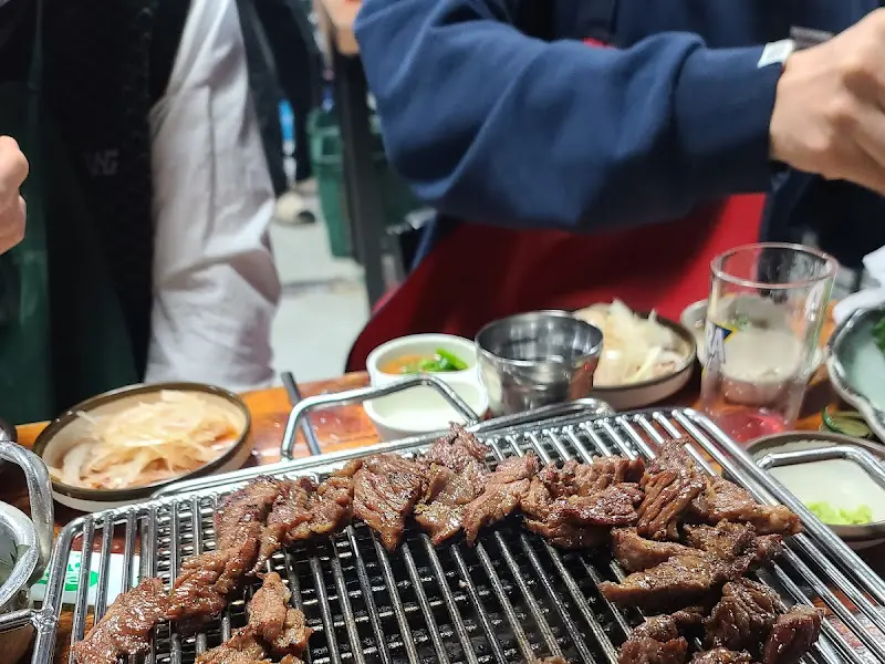 구워지는 갈매기살