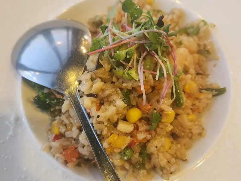 새우 필라프의 모습