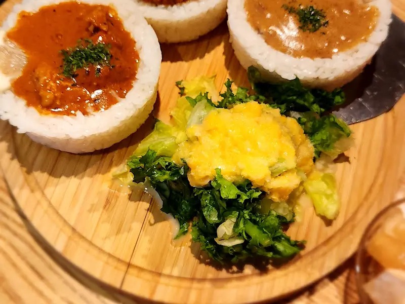 소코아 카레 한 상 차림