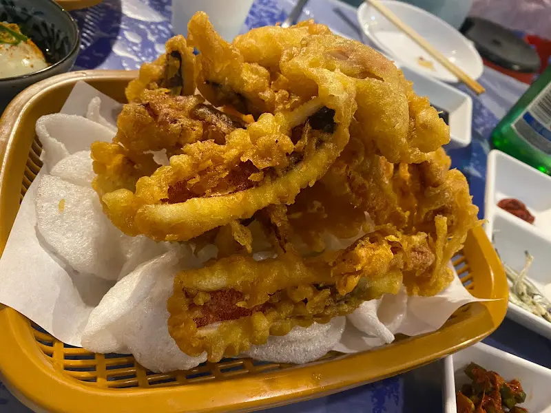 바삭한 오징어 튀김