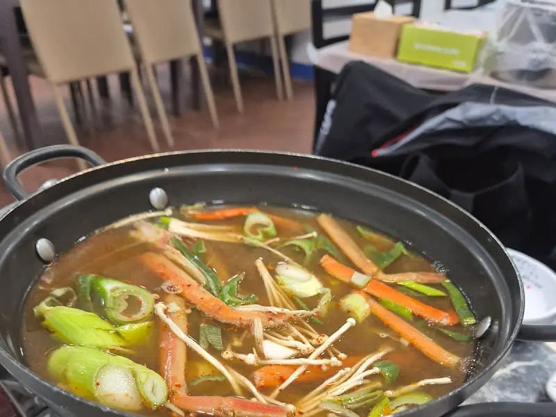 시원한 대게 라면