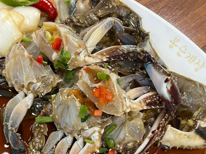 봉순게장 간장게장 근접샷