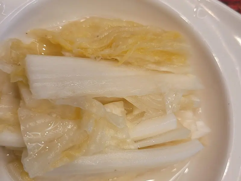 이비가 짬뽕 밑반찬