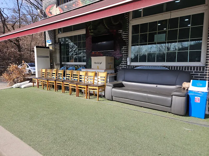 식당 외부 좌석