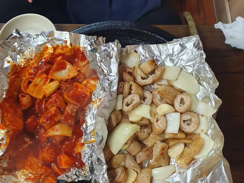 원조왕십리곱창구이 양념구이와 소금구이