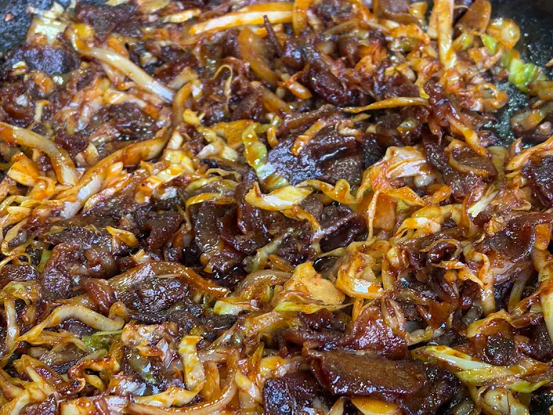 돼지불고기 전체샷