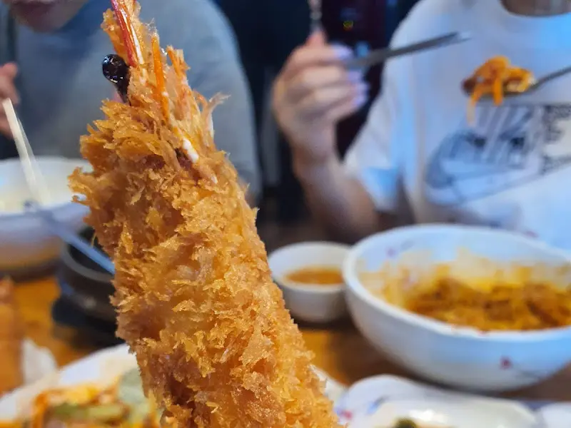 북한강 쭈꾸미 새우튀김