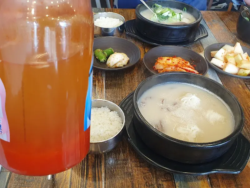 설렁탕과 밥