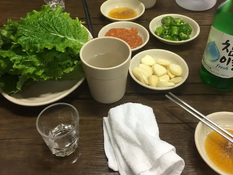 원조왕십리곱창구이 기본찬