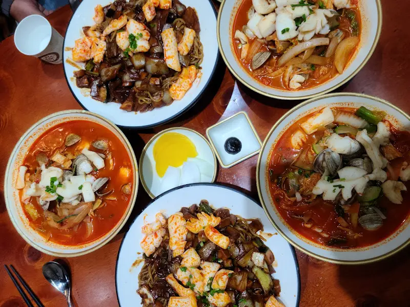 갑짬뽕, 갑짜장, 그리고 탕수육 한 상 차림