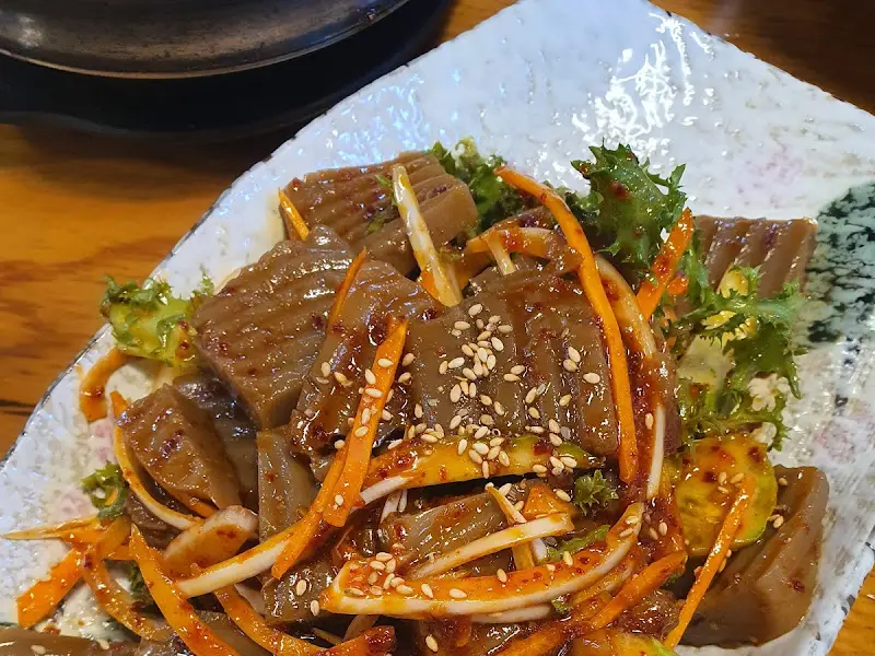 북한강 쭈꾸미 도토리묵