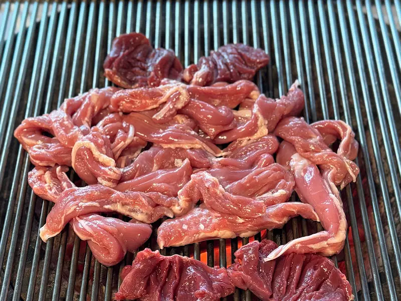 오리 목살 구이