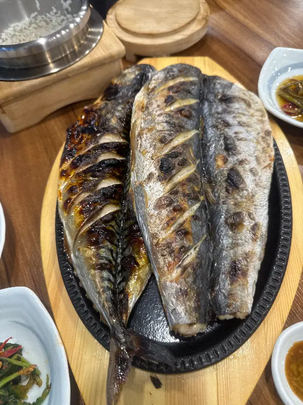 다래생선구이 생선구이 클로즈업