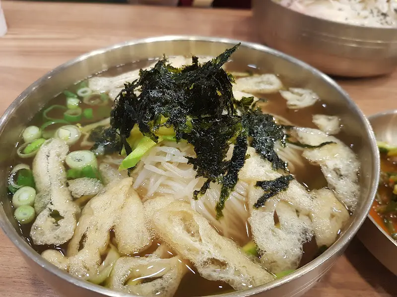 다정면가 잔치국수