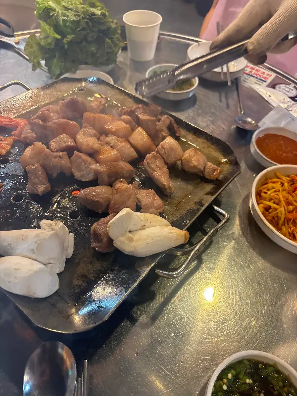 환상의 조합, 치즈김치볶음밥과 물냉면