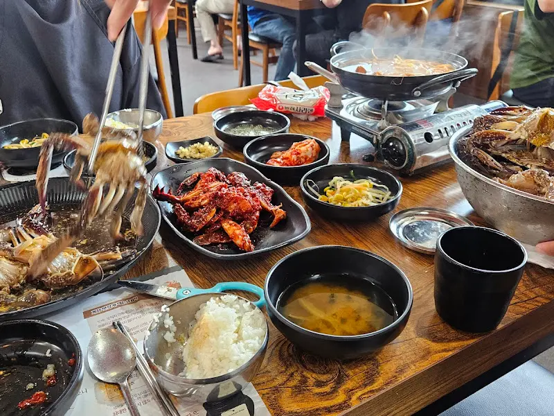 푸짐한 게장 한 상 차림