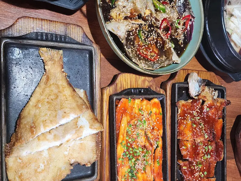 황태구이, 더덕구이, 간장게장