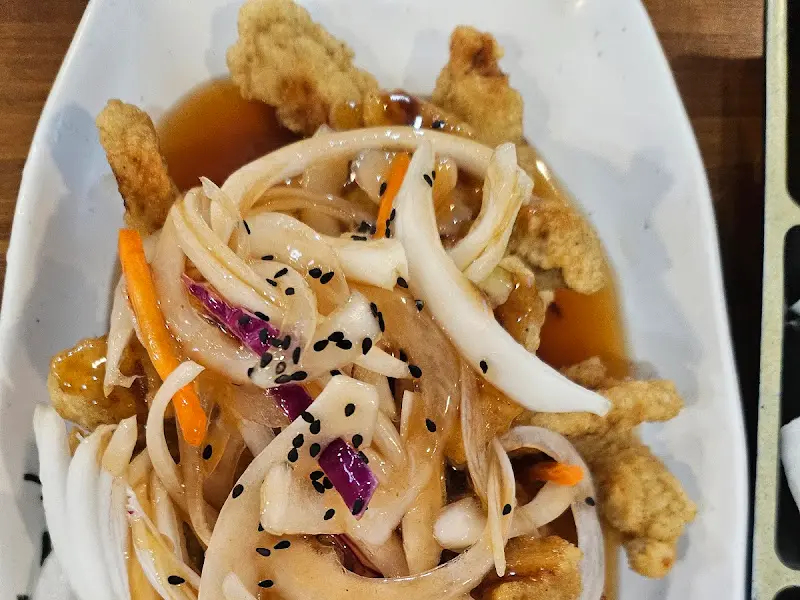 특이한 모양의 탕수육