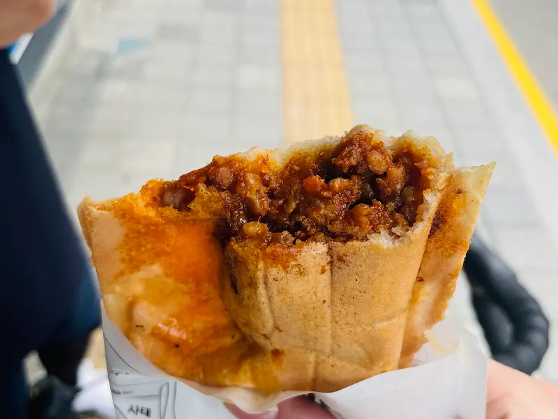 성난 한우빵 단면 사진