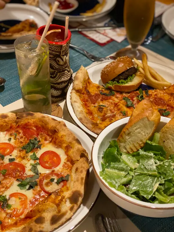 코지하우스 전체적인 상차림