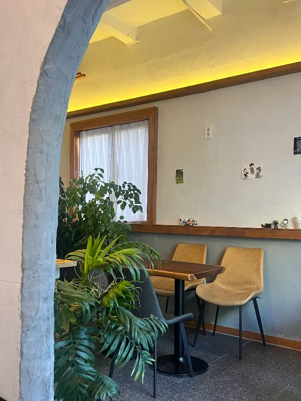 찐심버블밀크 내부 인테리어