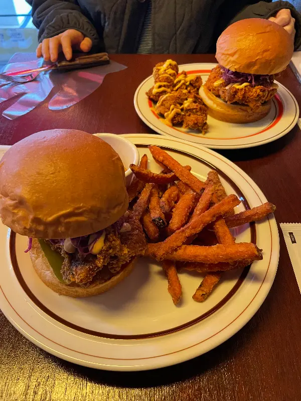 제프스 버거와 고구마튀김