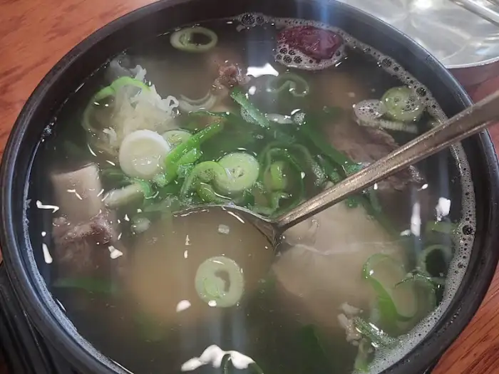 갈비탕 클로즈업