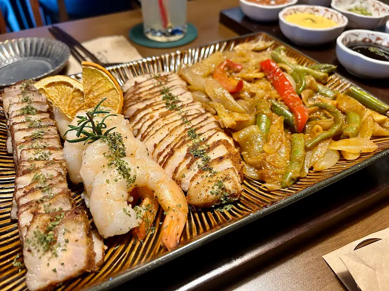 푸짐한 타코 플래터 한상