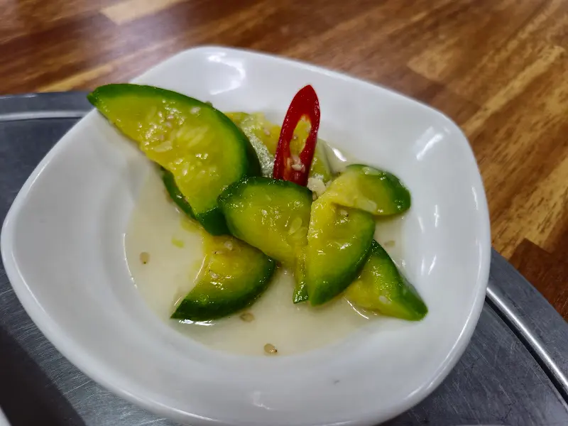 정갈한 밑반찬 - 호박 초절임